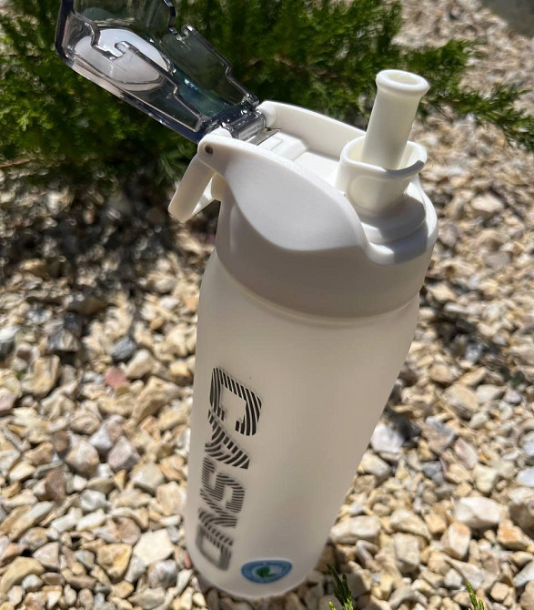 Пляшка для води CASNO 1000 мл KXN-1247 Біла Кам'янське - фото 4