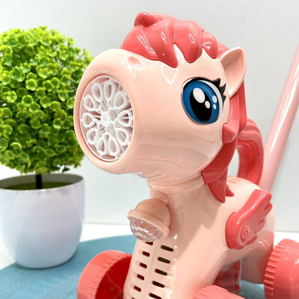 Каталочка з мильними бульбашками з підсвічуванням Поні (8522) Чернігів - фото 10