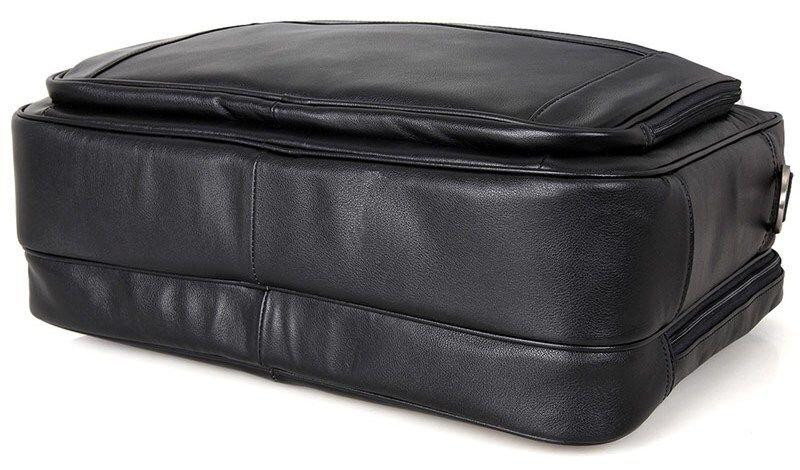 Сумка мужская Vintage 14398 для ноутбука 17 дюймов Черная Киев - изображение 2