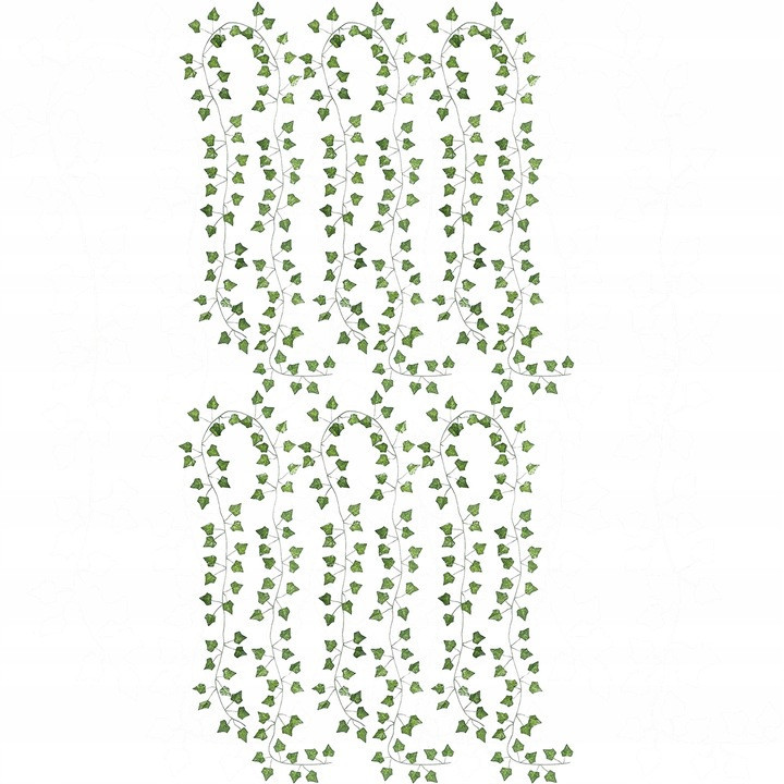 Штучний плющ - гірлянда 6 лоз загальна довжина 12.6 метрів Gardlov (19733) Нововолинськ - фото 2