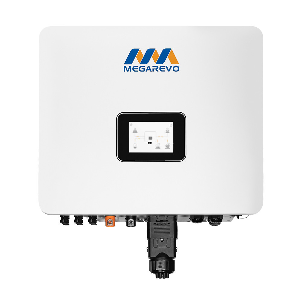Гібридний однофазний інвертор для сонячних панелей 10kW Megarevo R10KL1DA-G2S 2 MPPT WiFi (42-00239) Київ - фото 13
