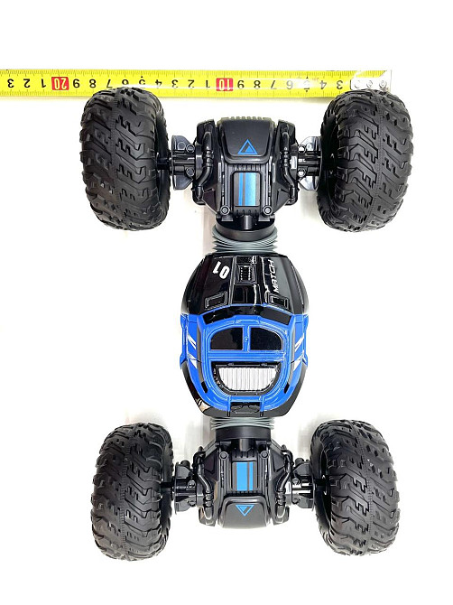 Машина на радіокеруванні Deformation car 1:18 гумові колеса пульт Синій (UD2220A) Чернігів - фото 4