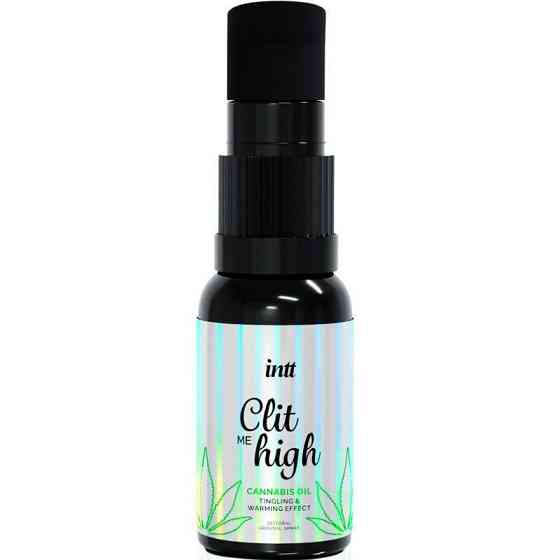 Возбуждающий гель для клитора Intt Clit Me On High Cannabis Oil 15 мл, сильная стимуляция Sex Aura Киев