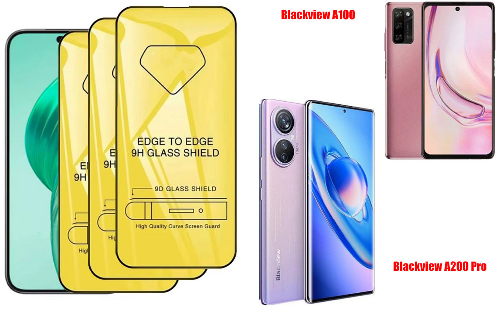 Захисне скло DefenzoGlass для Blackview A100, A200 Pro – подвійна міцність Київ - фото 3