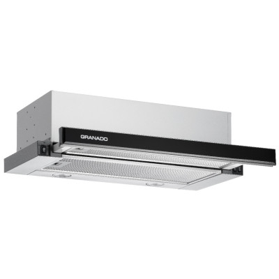 Вытяжка кухонная GRANADO Telde 603-700 inox black glass (GCH16371) Винница - изображение 2