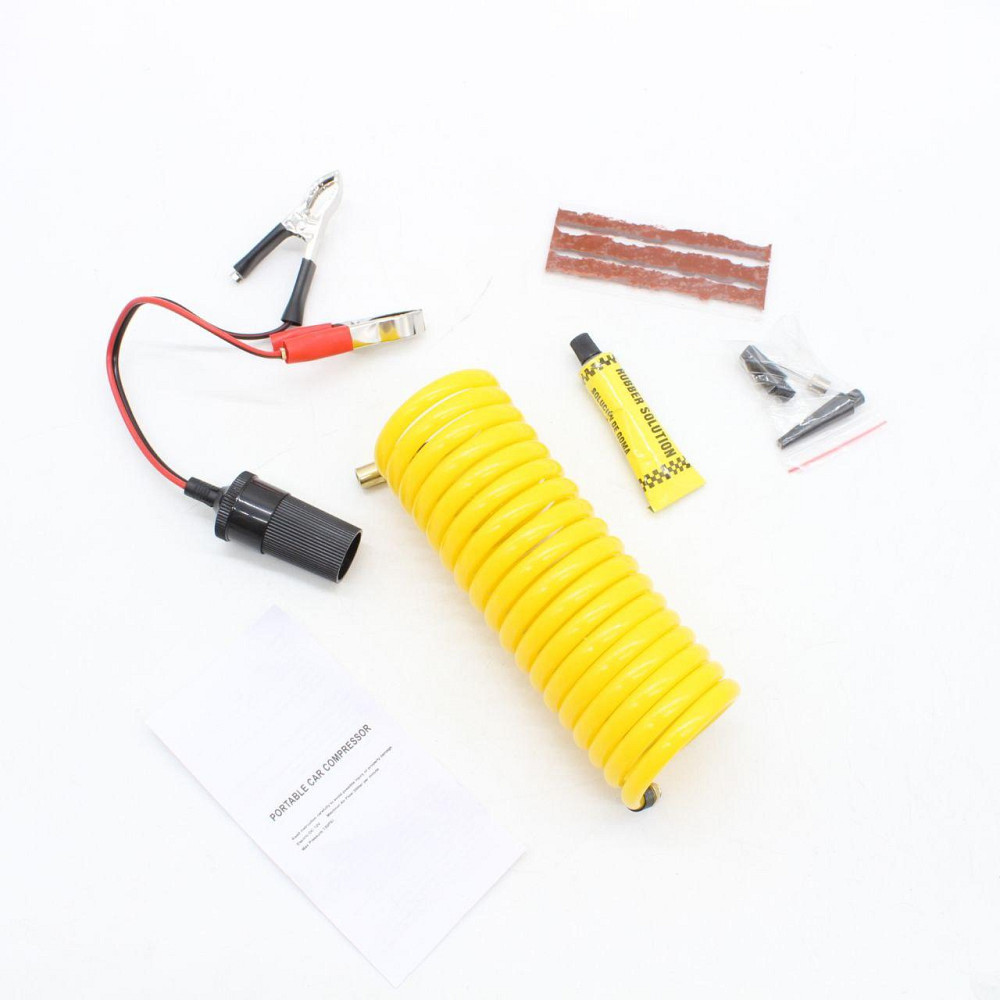 Автомобильный компрессор с ремкомплектом и набором инструментов SBR Киев - изображение 6