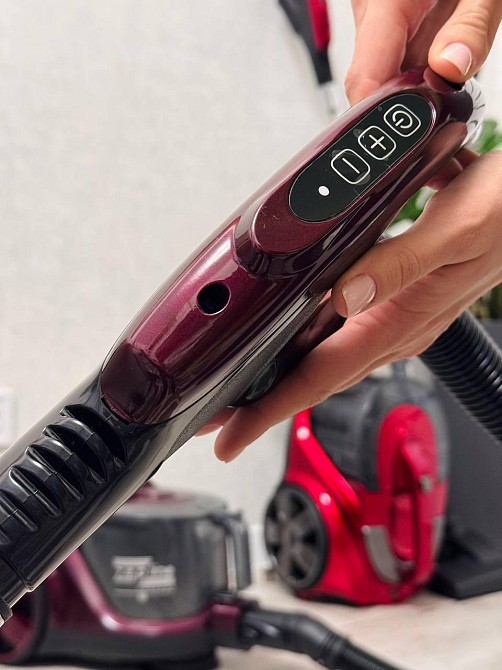 Пилосос контейнерний Zepline ZP-6805 4000 Вт, 4 л, циклонний, з НЕРА-фільтром, телескопічна трубка, фіолетовий Одеса - фото 5