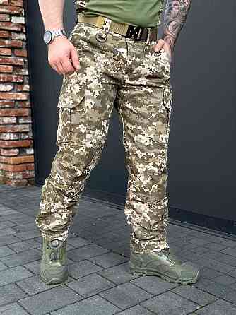 Мужские штаны рип-стоп пиксель летние тактические армейские для ЗСУ, боевые штурмовые штаны Львов
