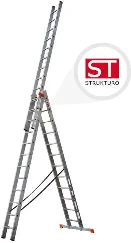 Новинка Strukturo drabina aluminiowa wielofunkcyjna 3x12 120656 Київ - фото 1