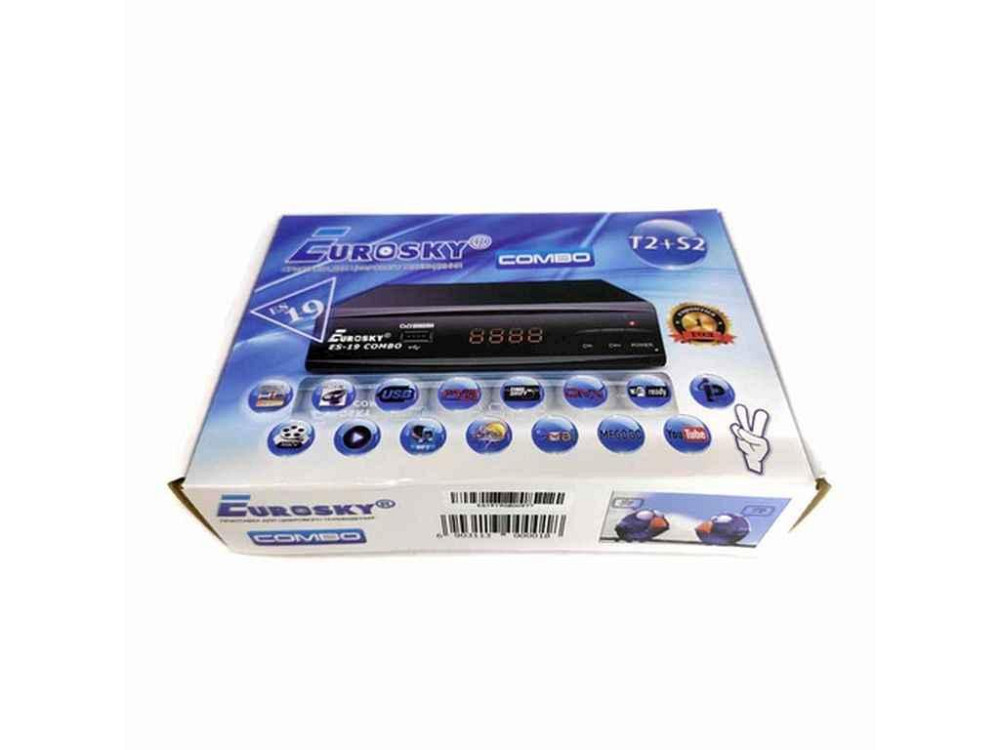 Ресивер Combo ES-19 ТМ EUROSKY Київ - фото 1