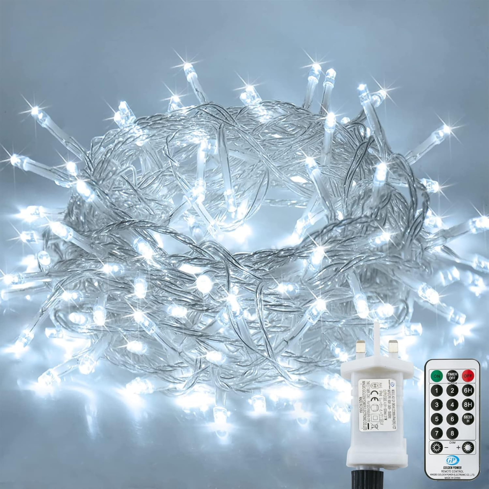 Гірлянда Lezonic Outdoor Fairy Lights 12 м — холодне світло, що створює атмосферу преміум простору Київ - фото 2
