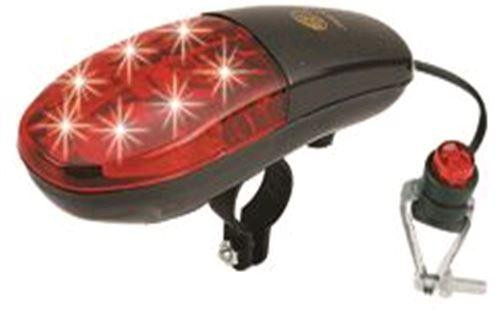 Сигнал велосипедный с подсветкой (банан) (черно- красный, 7 LED) (mod:JY-251) KL Мукачево - изображение 1