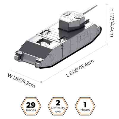 Конструктор Metal Time коллекционная модель TOG II (MT067) Винница