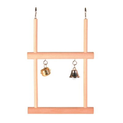 Іграшка для птахів Trixie Гойдалка подвійна з дзвіночками 12х20 см (4011905058221) Вінниця - фото 1