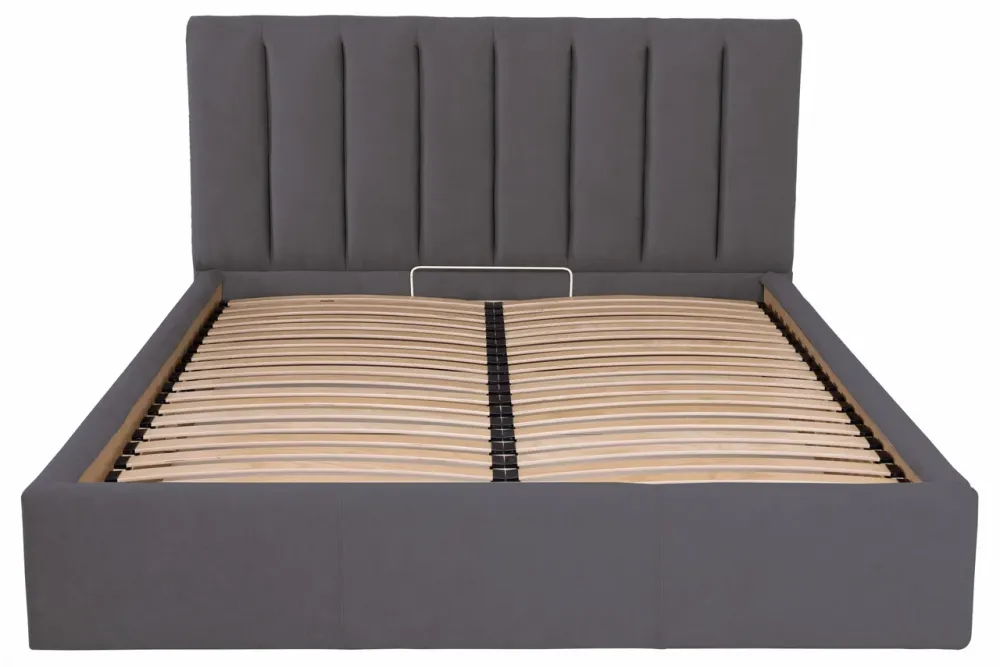 Кровать Двуспальная Sanam Comfort 180 х 200 см Мисти Dark Grey С подъемным механизмом и нишей для белья Темно-серый Киев - изображение 2