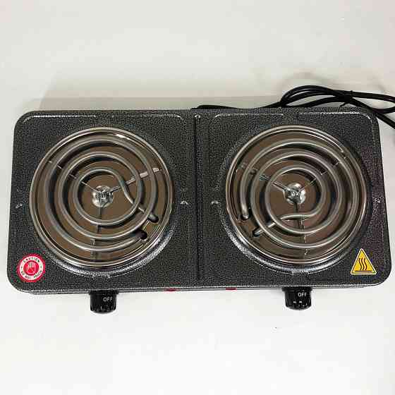 Качественная настольная электроплита Domotec MS-5802 1000 Вт, Дисковая плита для дома OW-18 Львов