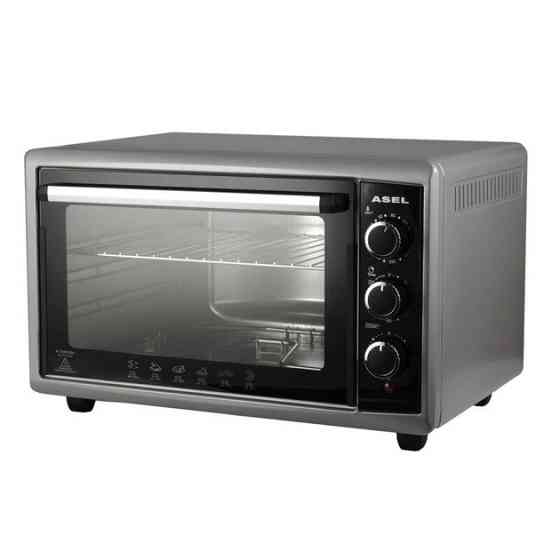 Электродуховка духовка настольная ASEL AF-50-23 1500 Вт 50 Л, Электрическая мини-печь для завтрака RP-65 Киев