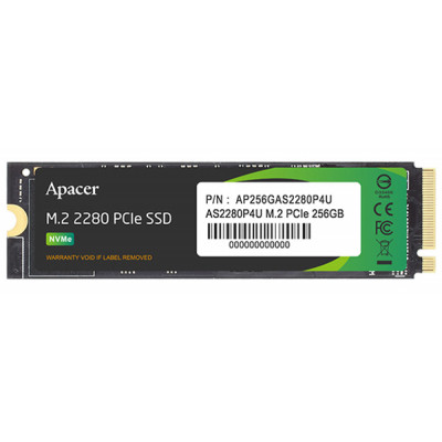 Накопитель SSD M.2 2280 256GB Apacer (AP256GAS2280P4U-1) Винница - изображение 1