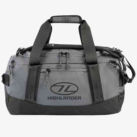 Сумка дорожня водозахисна Highlander Hauler Duffel 30L Dark Grey (DB131-DGY) Київ
