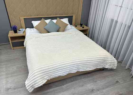 Плед 200х230 см (+-10см) на овчине 