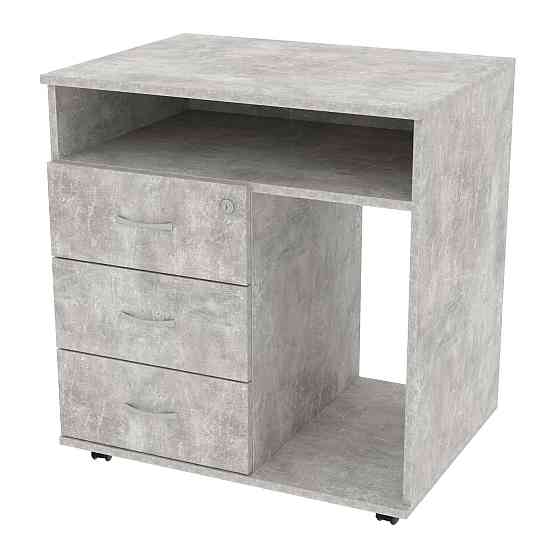 Тумба офисная ТМО-4, Бетон, 700/520/760 Львов