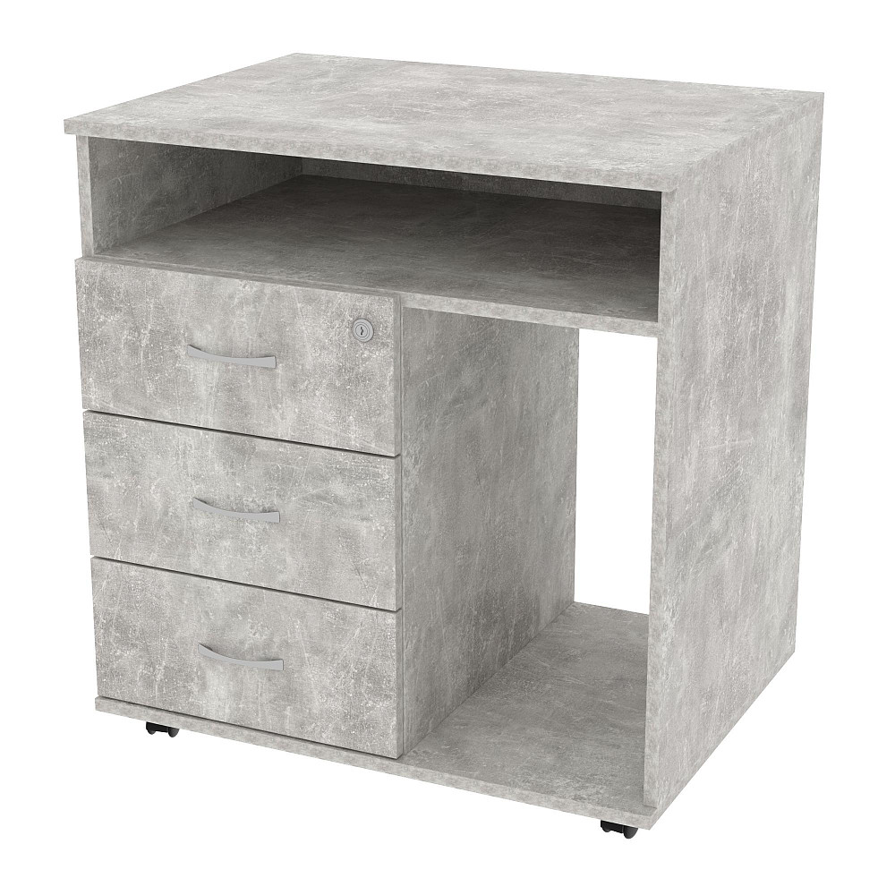 Тумба офисная ТМО-4, Бетон, 700/520/760 Львов - изображение 1