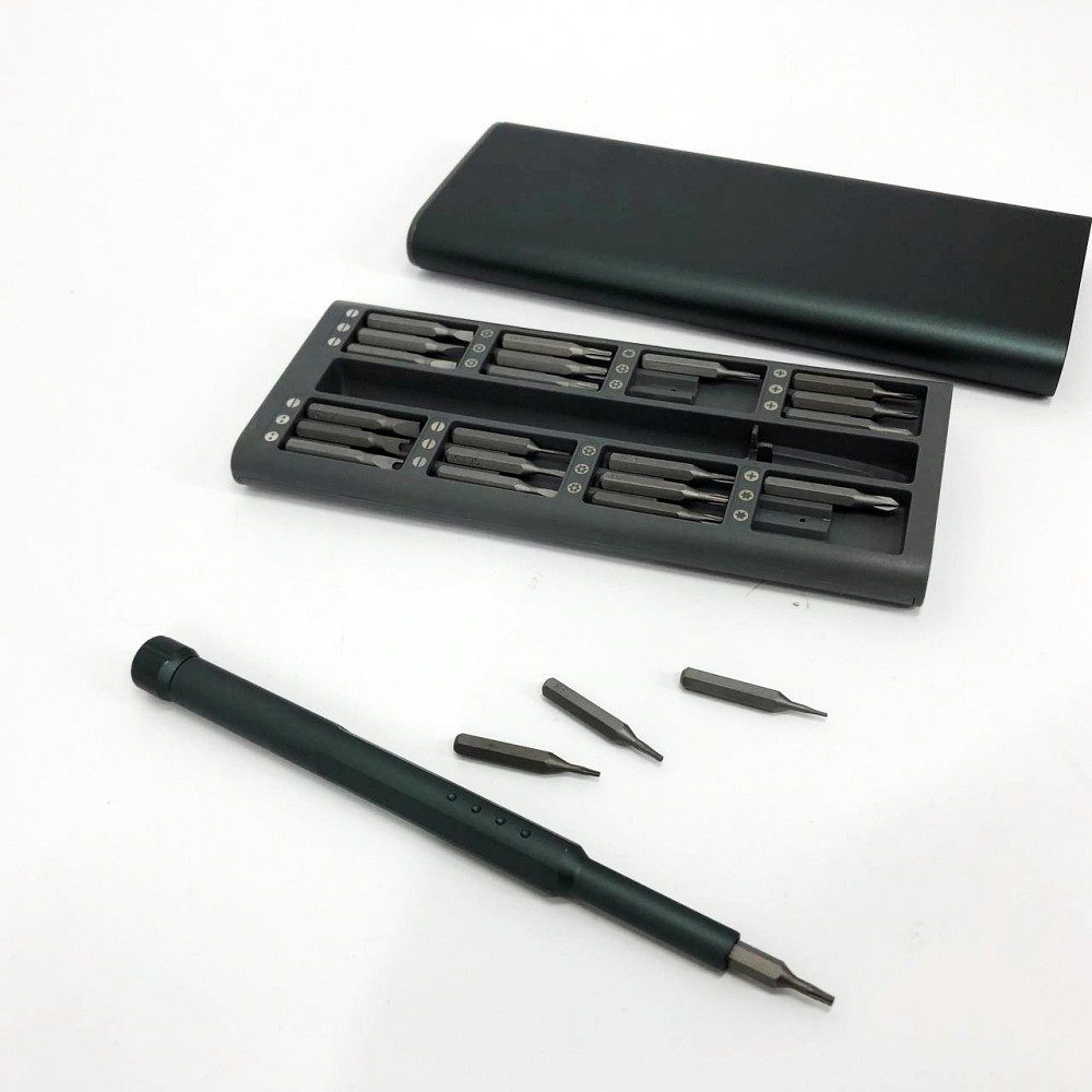 Набір прецизійних викруток з ручкою 48 в 1 у металевому футлярі YK-16 Івано-Франківськ - фото 2