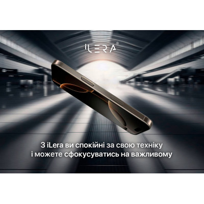 Стекло защитное iLera DeLuxe Original Glass iPhone 15 (ILFCDL15) Винница - изображение 6