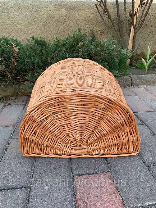 Велосипедная корзина из лозы на руль Киев - изображение 5