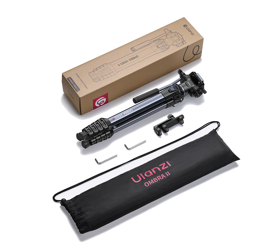 Штатив з відеоголовкою 39-157см Ulanzi OMBRA VIDEO II Київ - фото 5