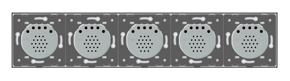 Розумний сенсорний ZigBee вимикач 5 сенсорів (1-1-1-1-1) Livolo білий скло (VL-C705Z-11) Коломыя - изображение 10