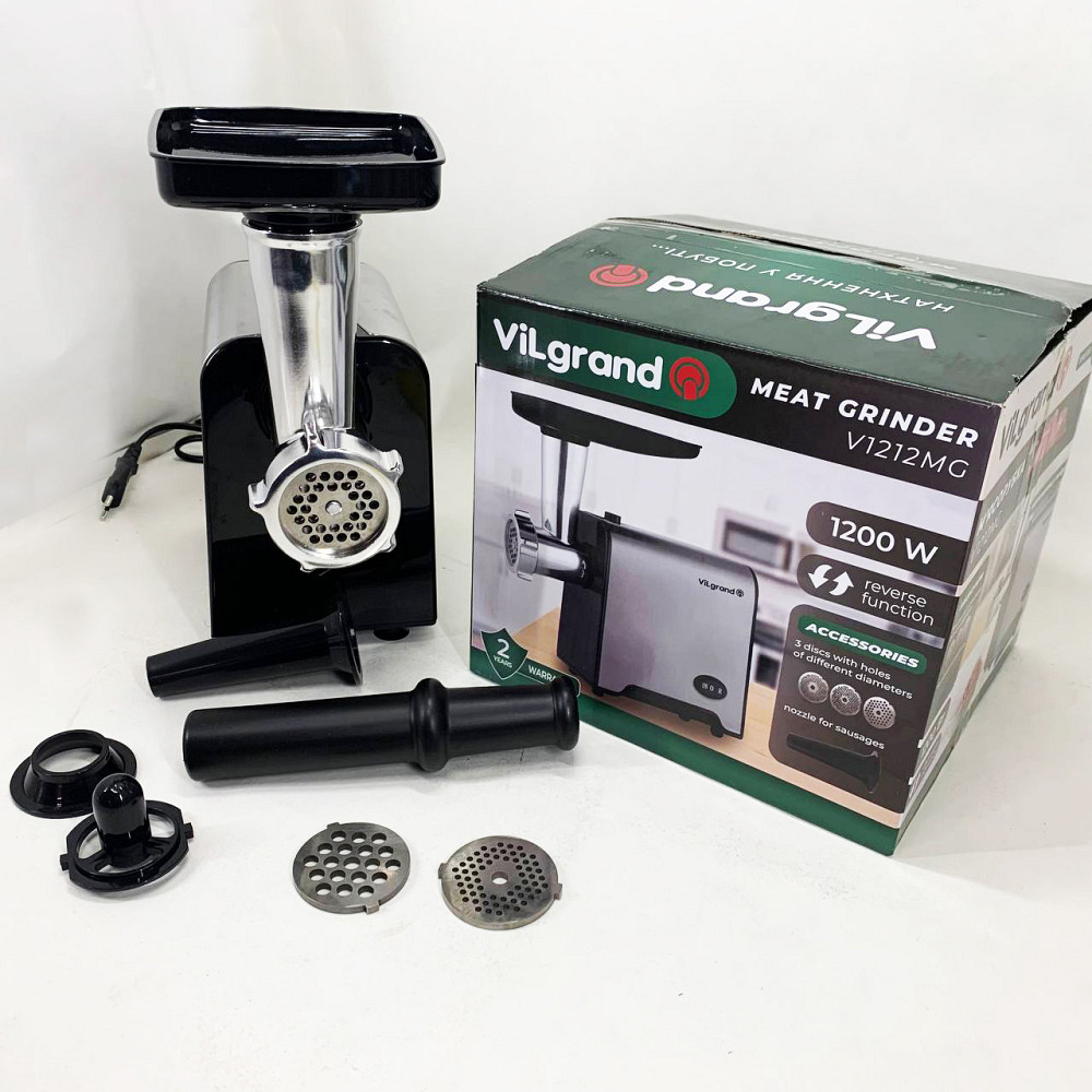 М'ясорубка для сосисок, Топ м'ясорубок, М'ясорубки з реверсом 'ясорубка кухонна шнекова KI-89 Івано-Франківськ - фото 3