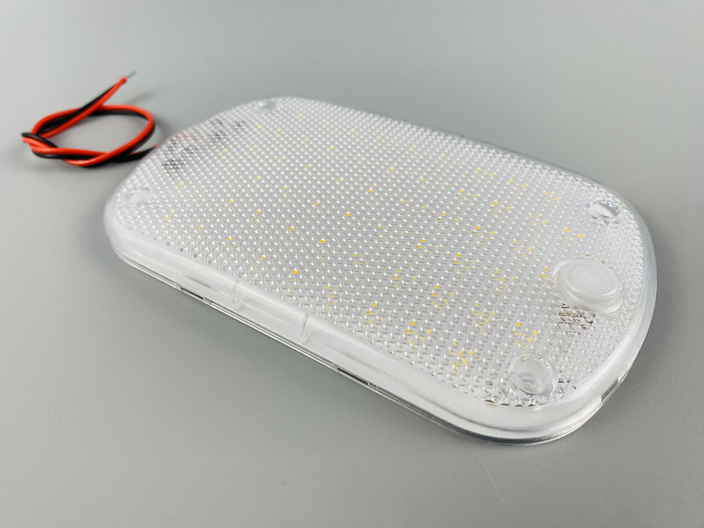 Лампа LED освітлення салону; 12-80 В; вимикач на лампі; 150 мм x 90 мм x 15 мм. Мукачево - фото 1