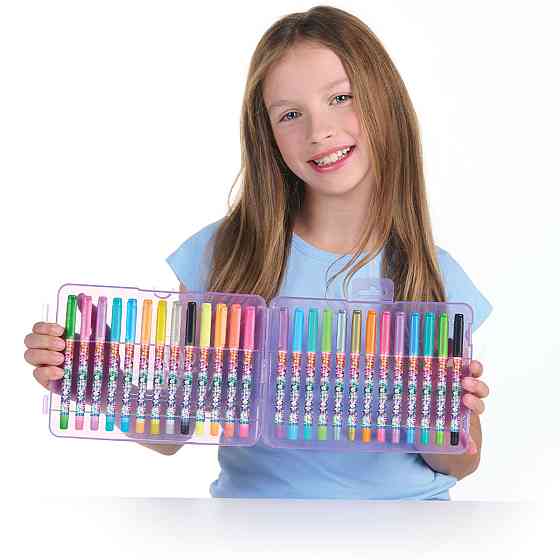 Набір гелевих ручок – Веселкове сяйво галактики (26 кольорів) Дніпро