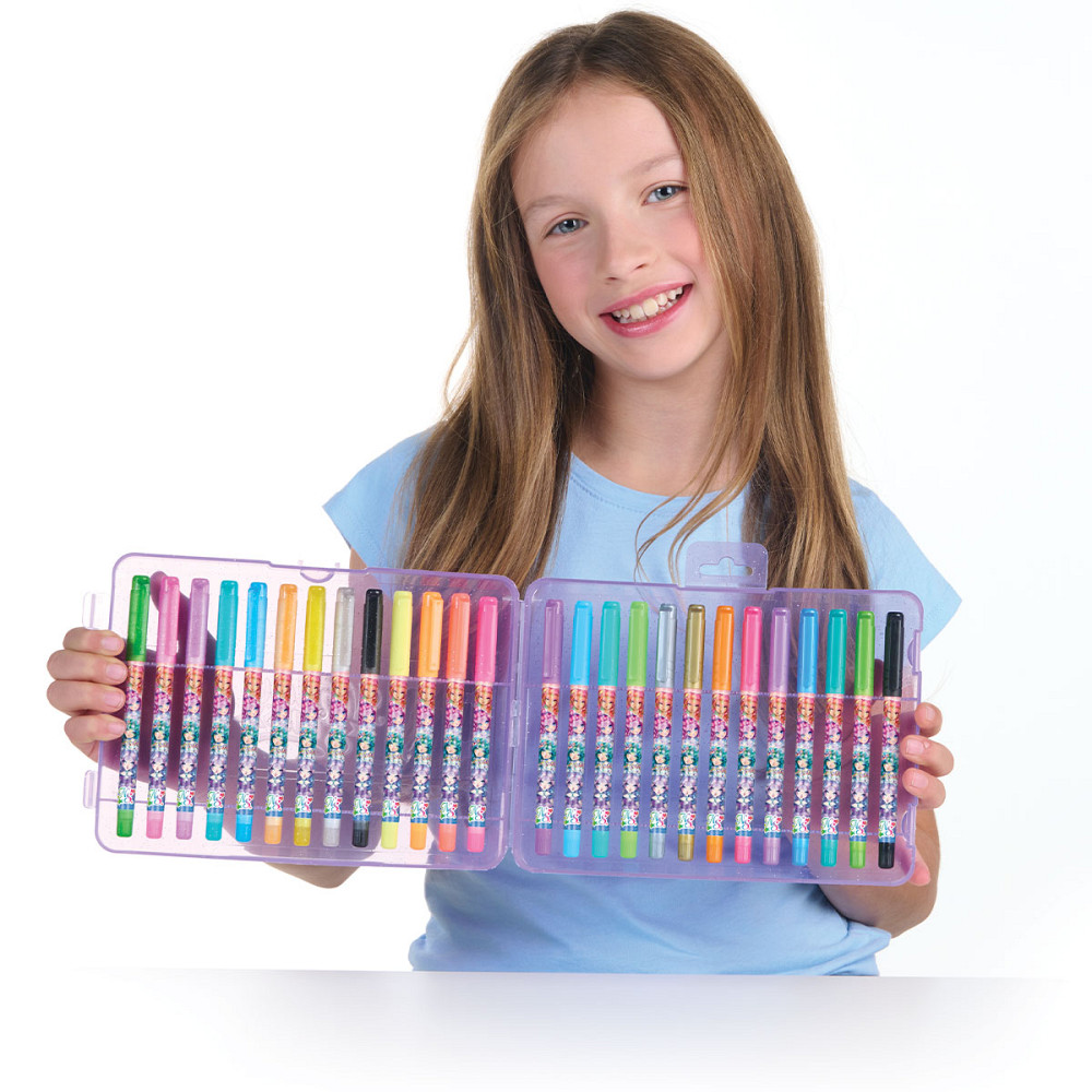 Набір гелевих ручок – Веселкове сяйво галактики (26 кольорів) Дніпро - фото 5