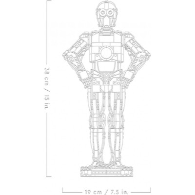 Конструктор LEGO Star Wars C-3PO 1138 деталей (75398) Вінниця - фото 4