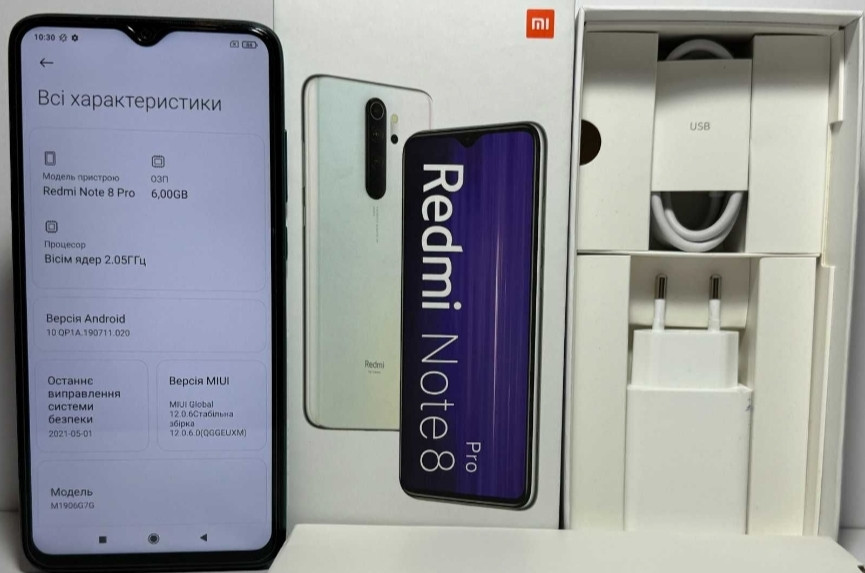 Смартфон Xiaomi Redmi Note 8 PRO 6/64GB Forest Green Киев - изображение 6