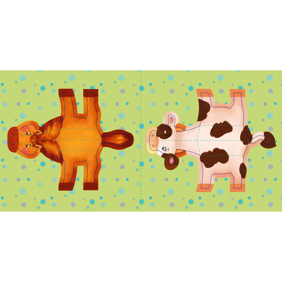 Развивающая книжка Поиграй-ка в театр 