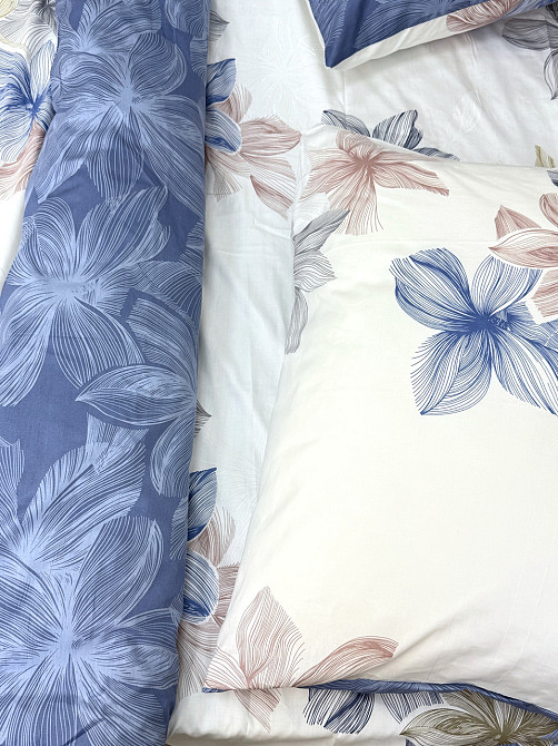 Ecotton Комплект постільної білизни Ecotton двоспальний Сімейний 150х215 см двосторонній білий Коломия - фото 5