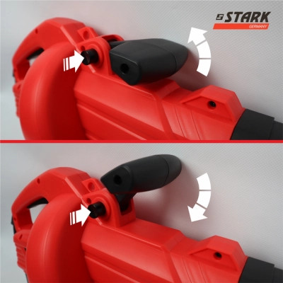 Пилосос садовий Stark LBV-30 повітродувка-пилосос, 3000Вт, 75м/с, 40л (330012100) Вінниця - фото 7