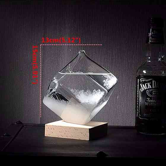 Барометр Штормгласс Куб Голубой, Storm glass Киев
