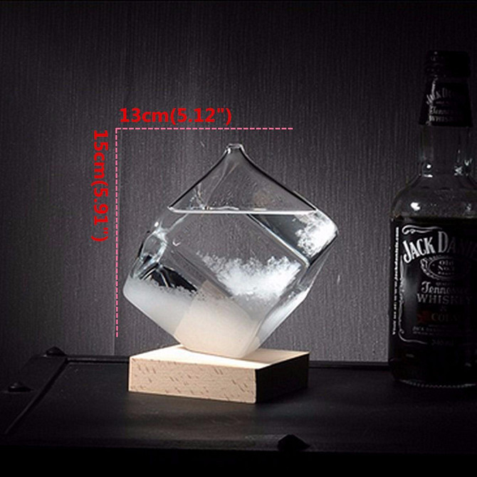 Барометр Штормгласс Куб Голубой, Storm glass Кременчуг - изображение 3