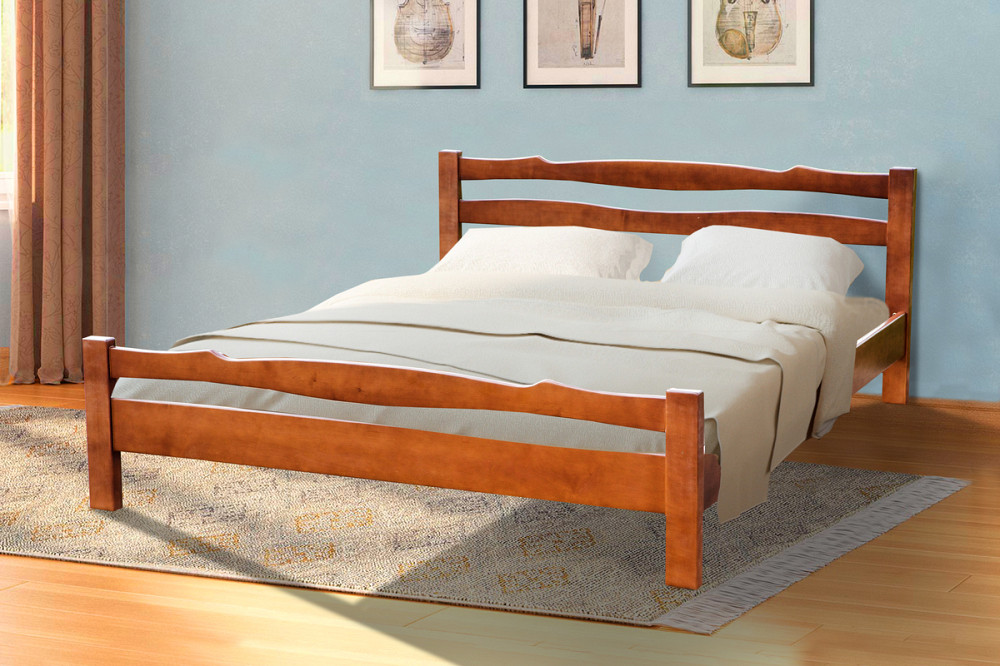 Ліжко Венера 1400*2000, вільха/білий Киев - изображение 1