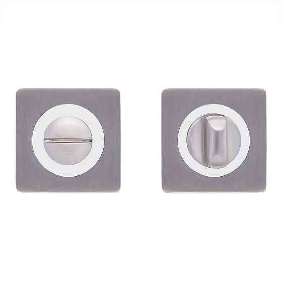 Сантехнічний фіксатор Gavrohe A1-WC SN/CP (накладка на двері санвузла з поворотником) нікель/ хром Київ