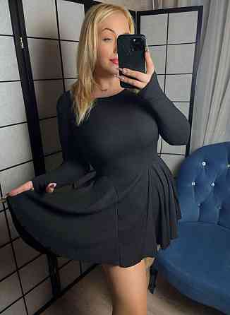 Жіноча базова однотонна сукня Турецький рубчик. Одеса