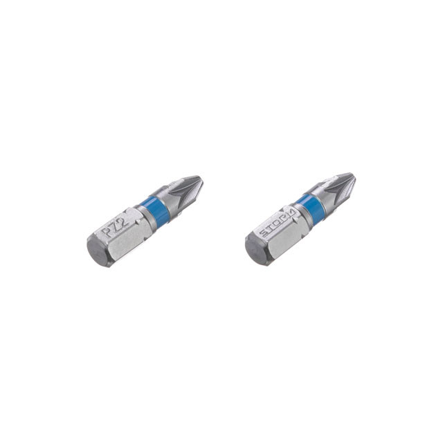 Комплект викруткових насадок, PZ2, 1/4"×25 мм, S2, 2 од., STORM Львів - фото 2