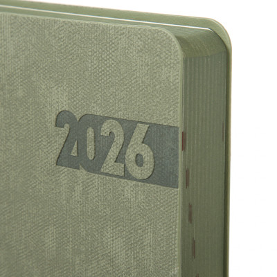 Тижневик Leo planner А5 датований 2026 "Boss", м'який, хакі, 368 сторінок (252635) Вінниця - фото 9