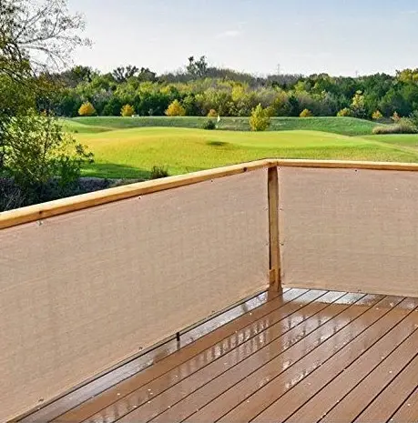 Сетка ширма для балкона 110 г/м² (0.9 х 4 м) Молочный Винница - изображение 4