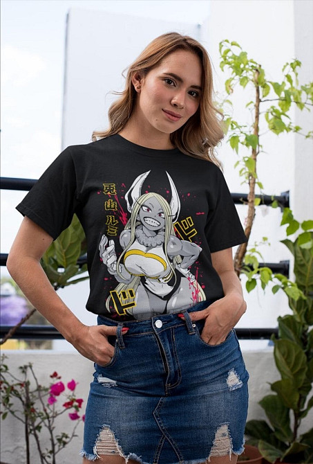 Футболка для хлопчика з аніме принтом Моя геройська академія оверсайз (зріст від 165 до 180) Чорний AnimeJ0454m Дніпро - фото 2