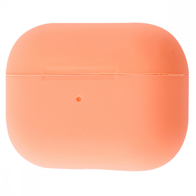 Чехол для Apple AirPods Pro силиконовый персиковый в коробке GU-77 Львов - изображение 1